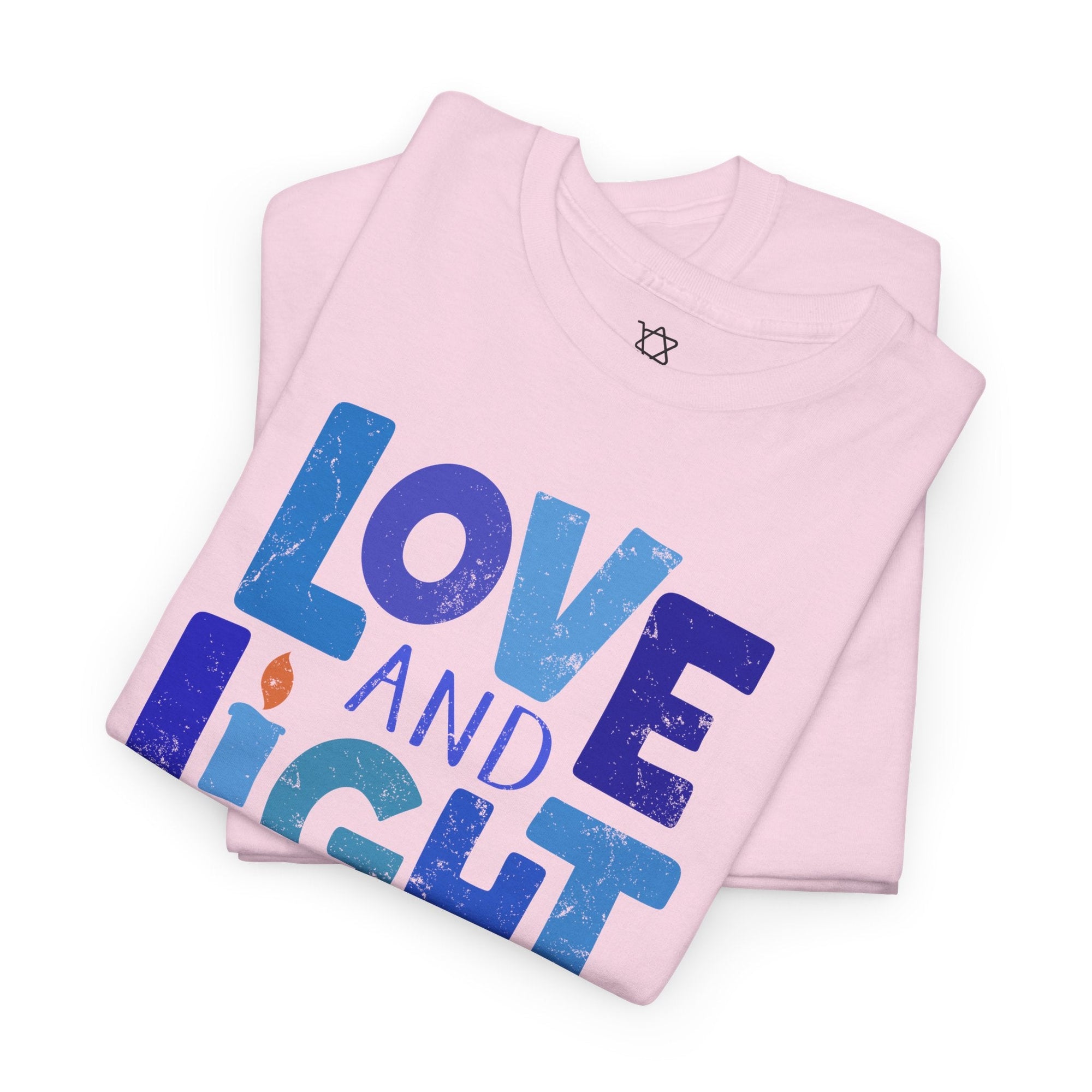 Love & Light Hanukkah T-Shirt - Shop Israel