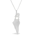 Map of Israel Star of David Necklace - Shop Israel