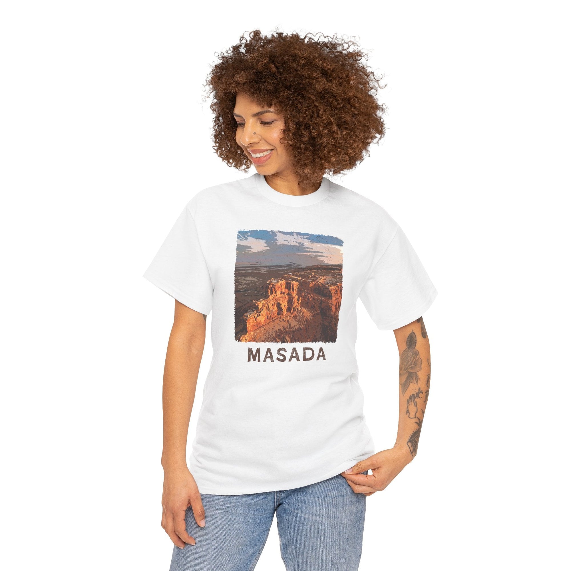 Masada Landmark Series T-Shirt - Shop Israel