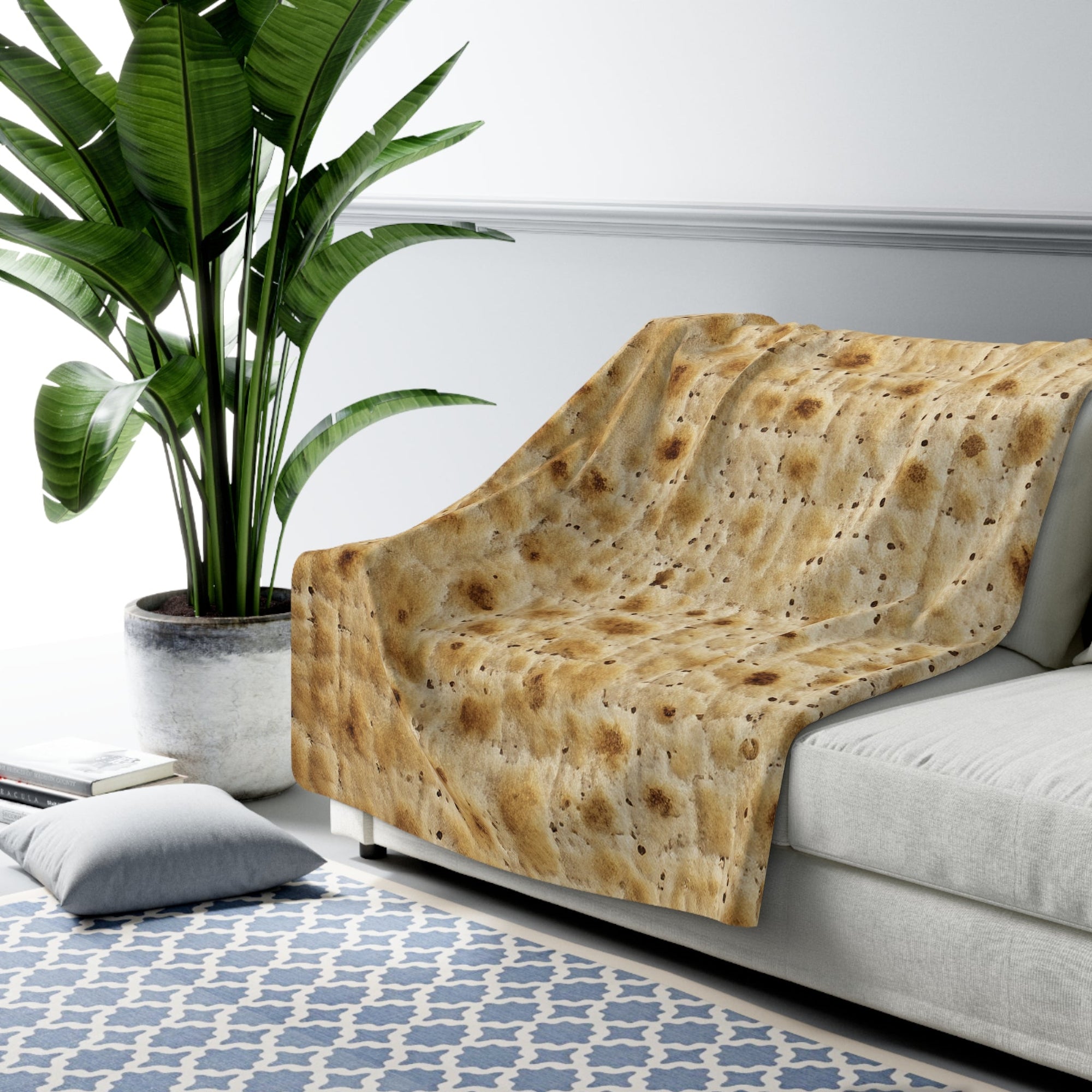 Matzah Sherpa Blanket - Shop Israel