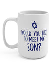 Meet My Son Ceramic Mug - Shop Israel