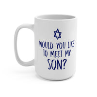 Meet My Son Ceramic Mug - Shop Israel