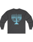 Menorah Long Sleeve T-Shirt - Shop Israel