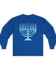 Menorah Long Sleeve T-Shirt - Shop Israel