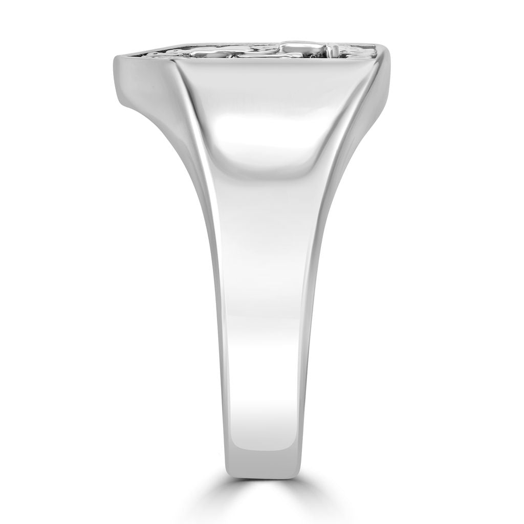 Men's Jerusalem Emblem Ring - Shop Israel