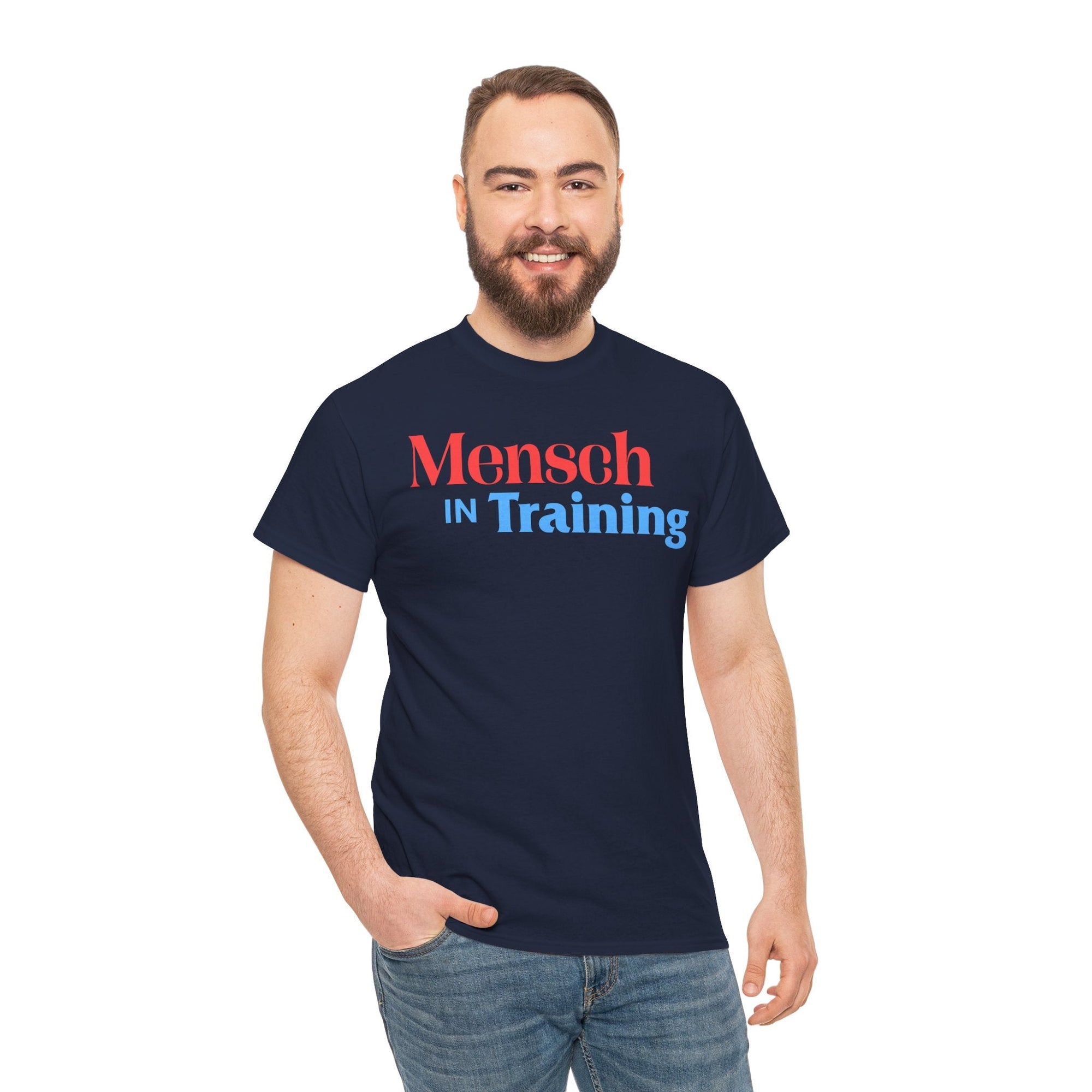 Mensch In Training T-Shirt - Shop Israel