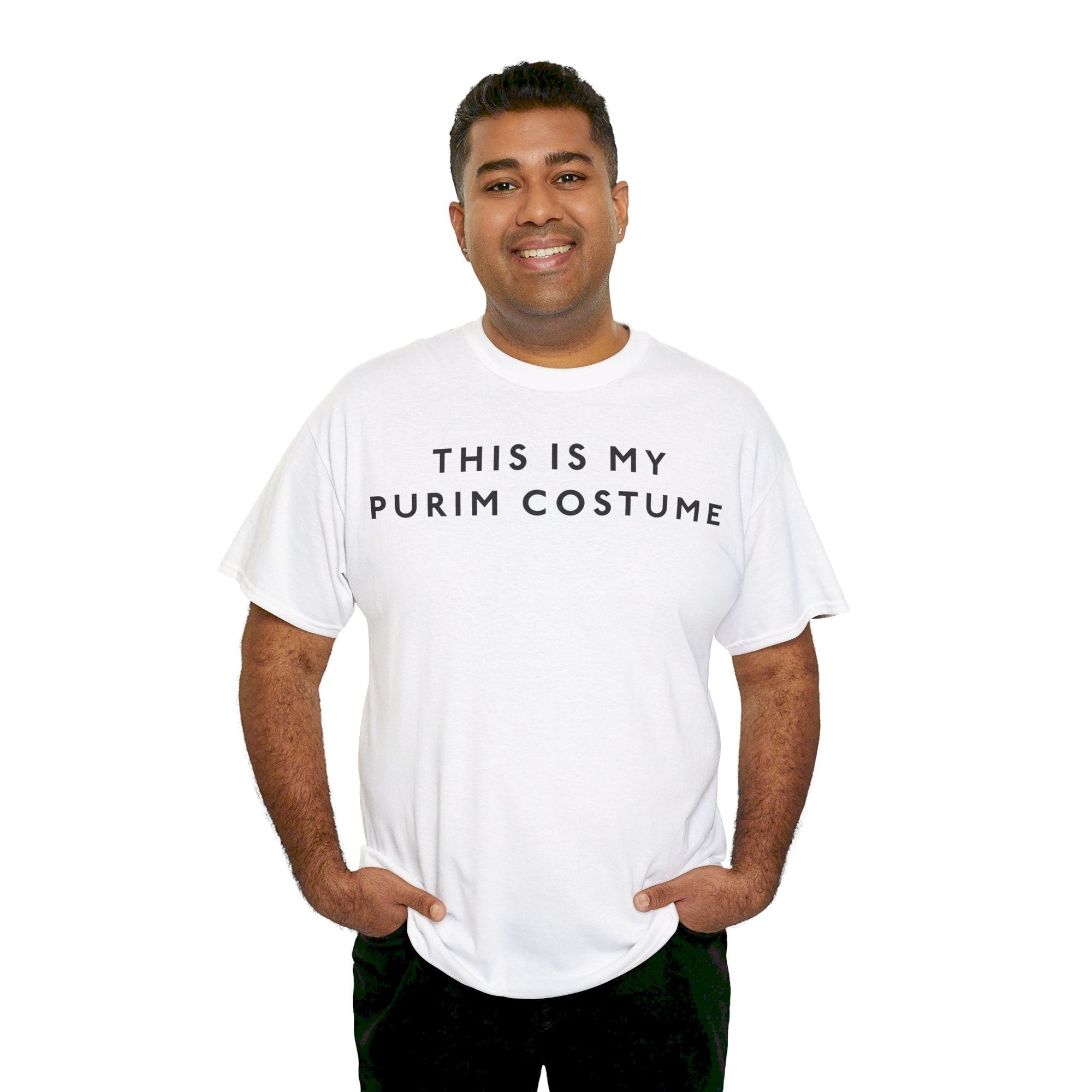 Minimalist Purim T - Shirt - Shop Israel