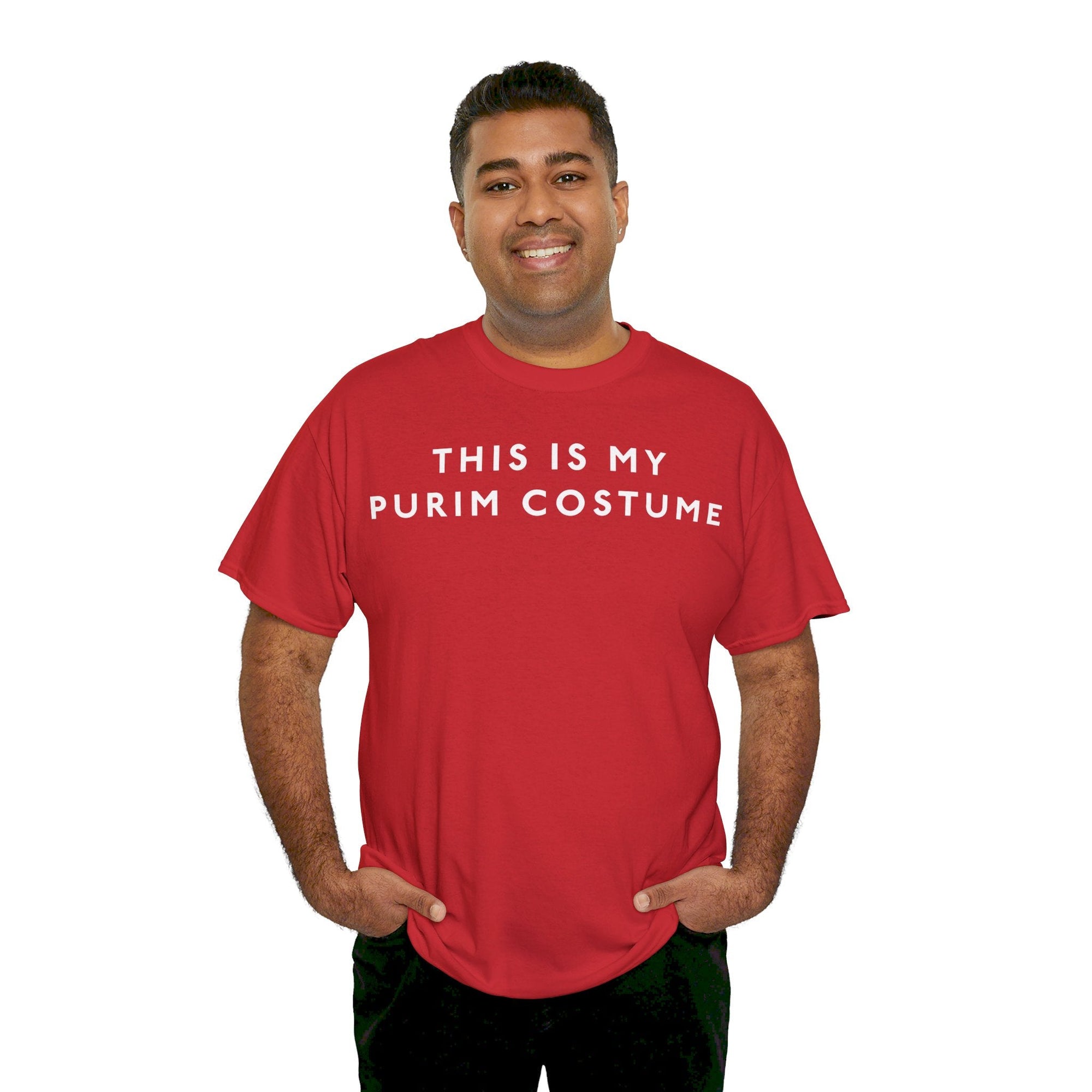 Minimalist Purim T - Shirt - Shop Israel