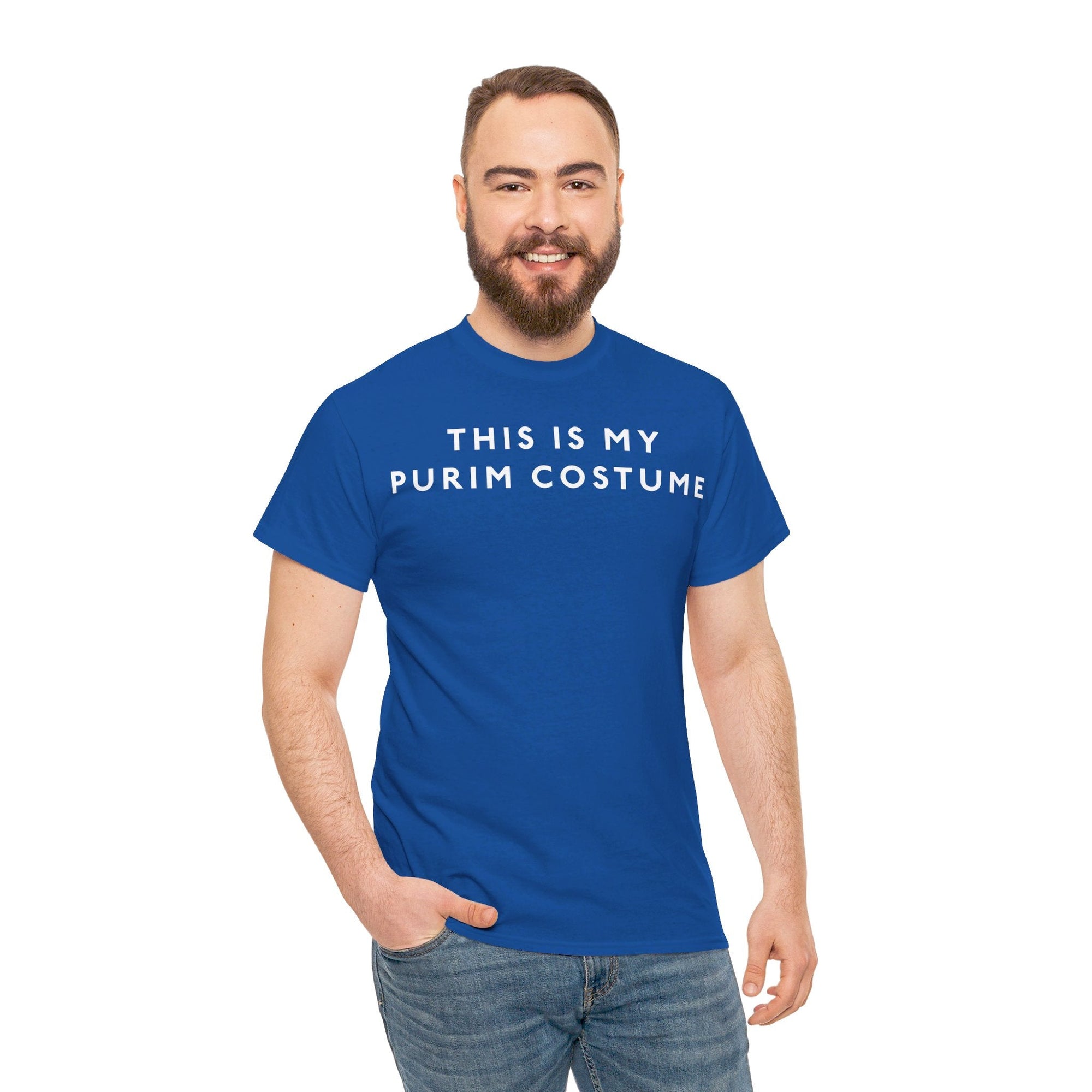 Minimalist Purim T - Shirt - Shop Israel