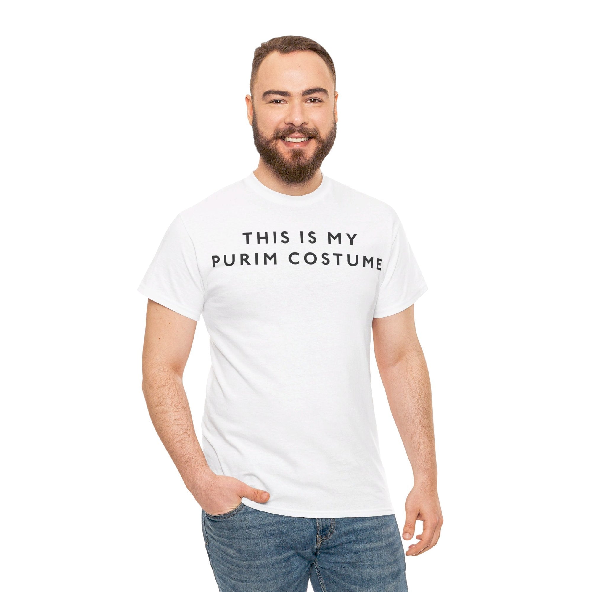 Minimalist Purim T - Shirt - Shop Israel