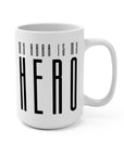 My Abba Is My Hero Mug - Shop Israel