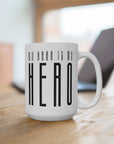 My Abba Is My Hero Mug - Shop Israel