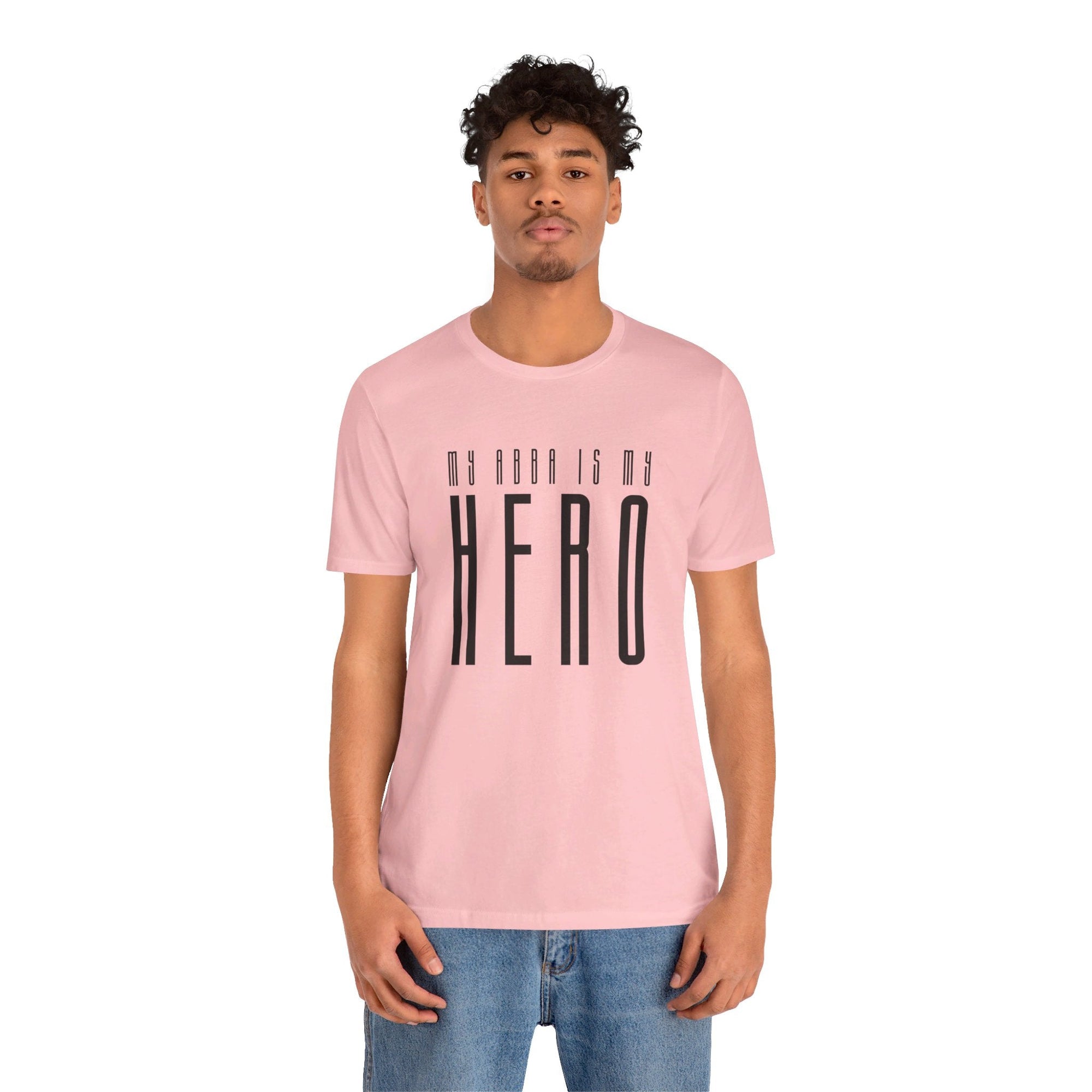 My Abba Is My Hero T - Shirt - Shop Israel