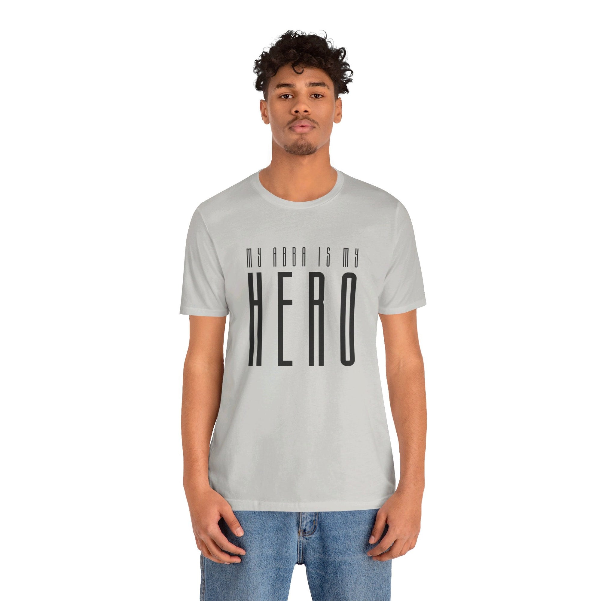 My Abba Is My Hero T - Shirt - Shop Israel