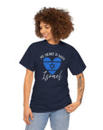 My Heart is with Israel T-Shirt - Shop Israel