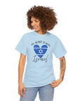 My Heart is with Israel T-Shirt - Shop Israel