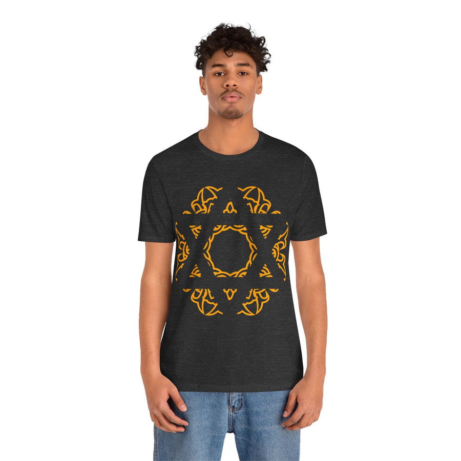 Mystical Star of David Design T-shirt - Shop Israel