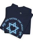 One Nation One Heart T-Shirt - Shop Israel