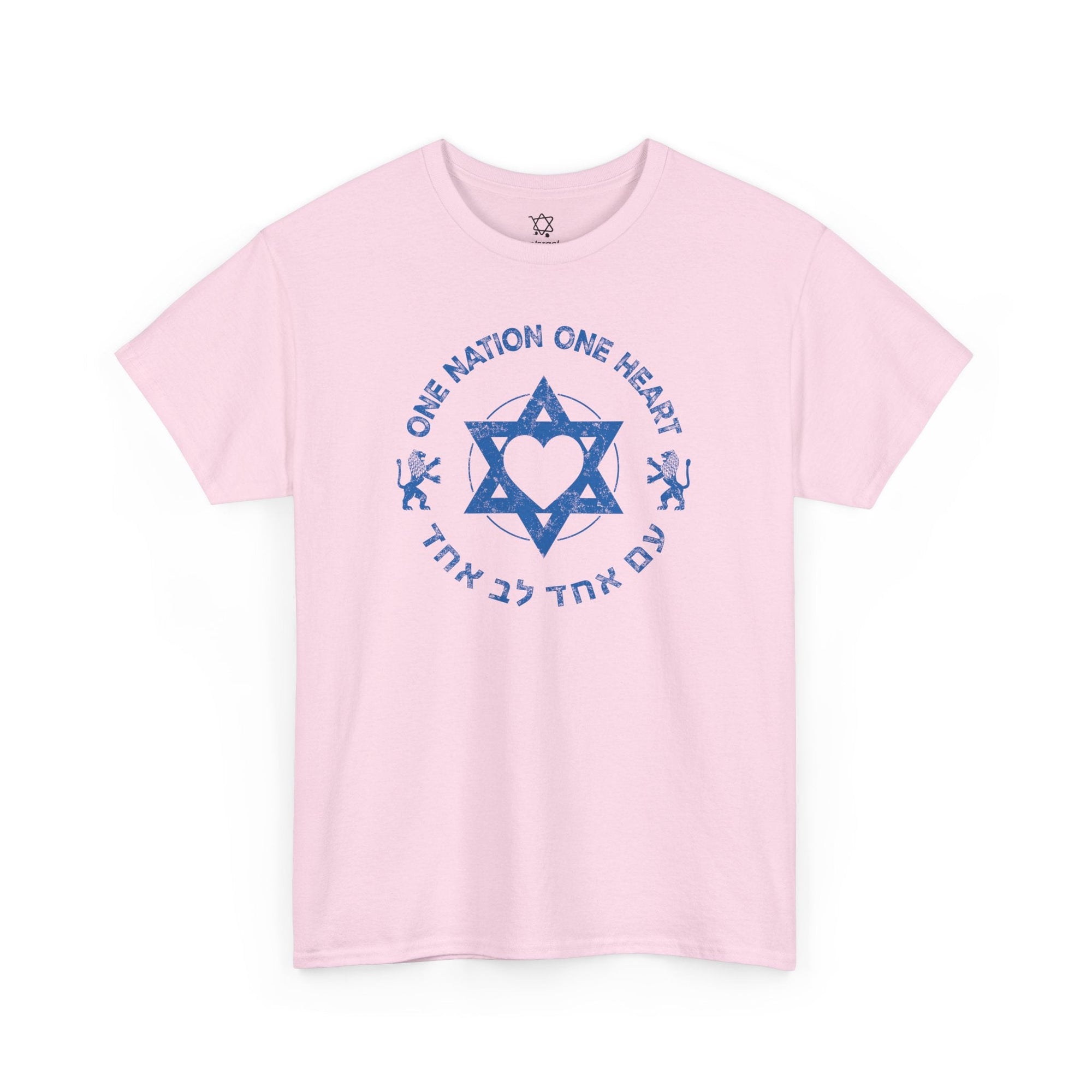 One Nation One Heart T-Shirt - Shop Israel