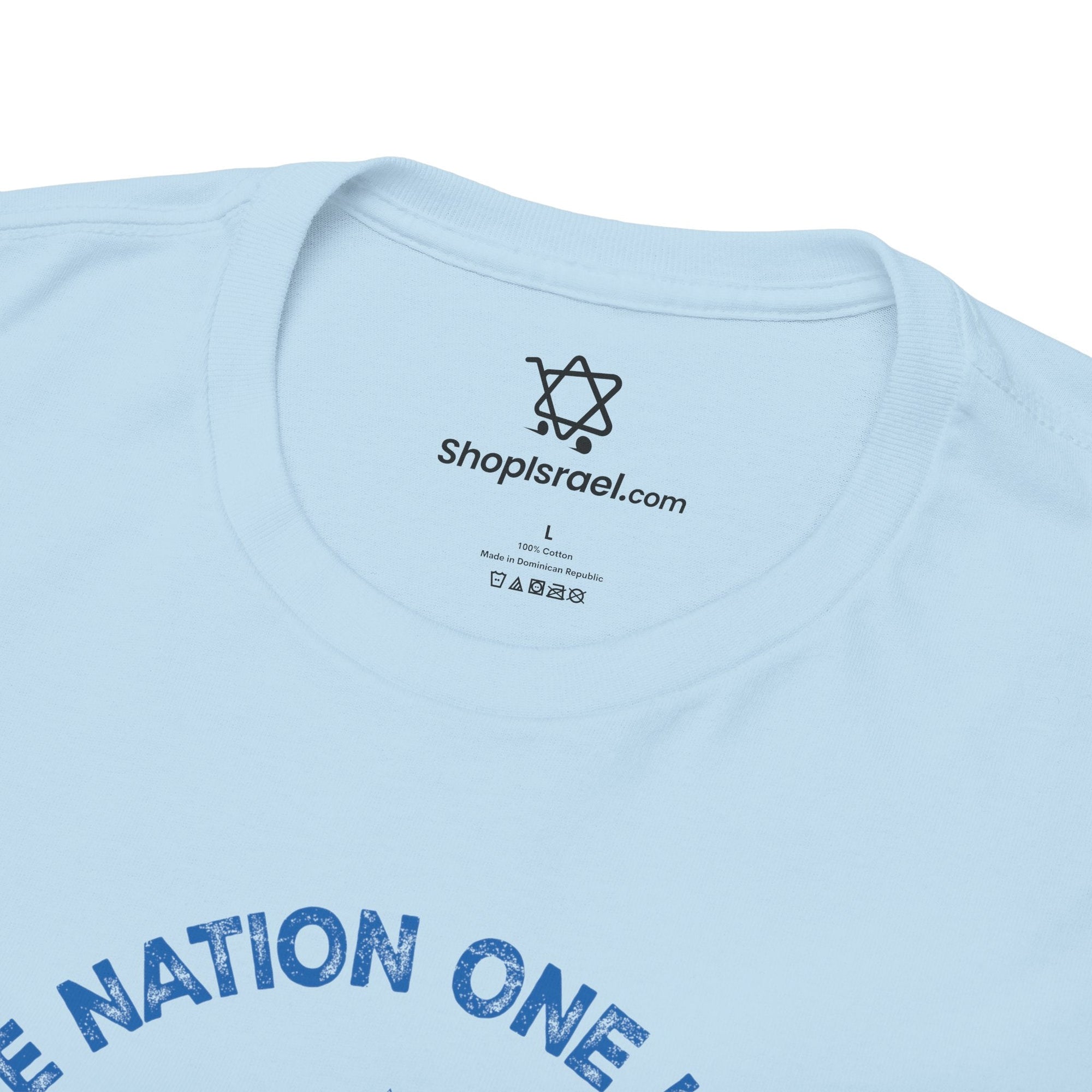 One Nation One Heart T-Shirt - Shop Israel