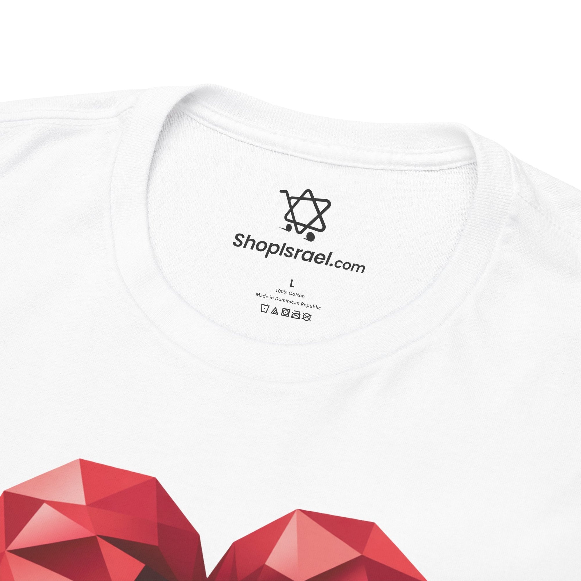 One Nation One Heart T-Shirt - Shop Israel