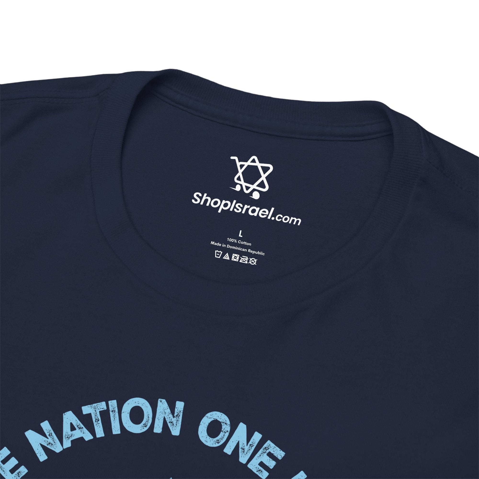 One Nation One Heart T-Shirt - Shop Israel