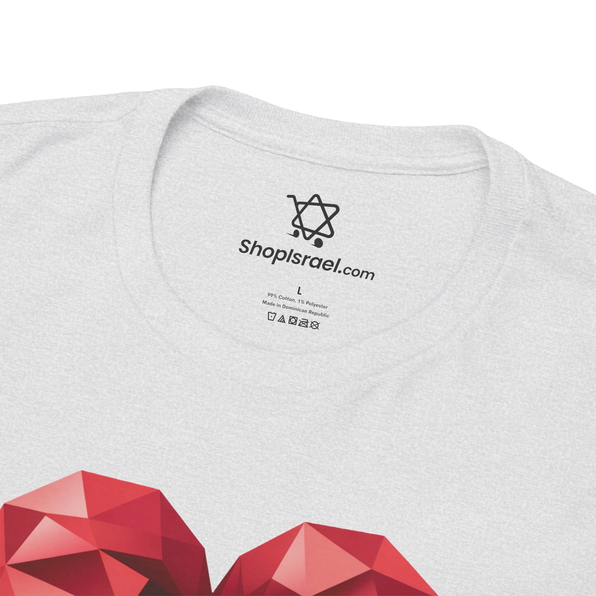 One Nation One Heart T-Shirt - Shop Israel