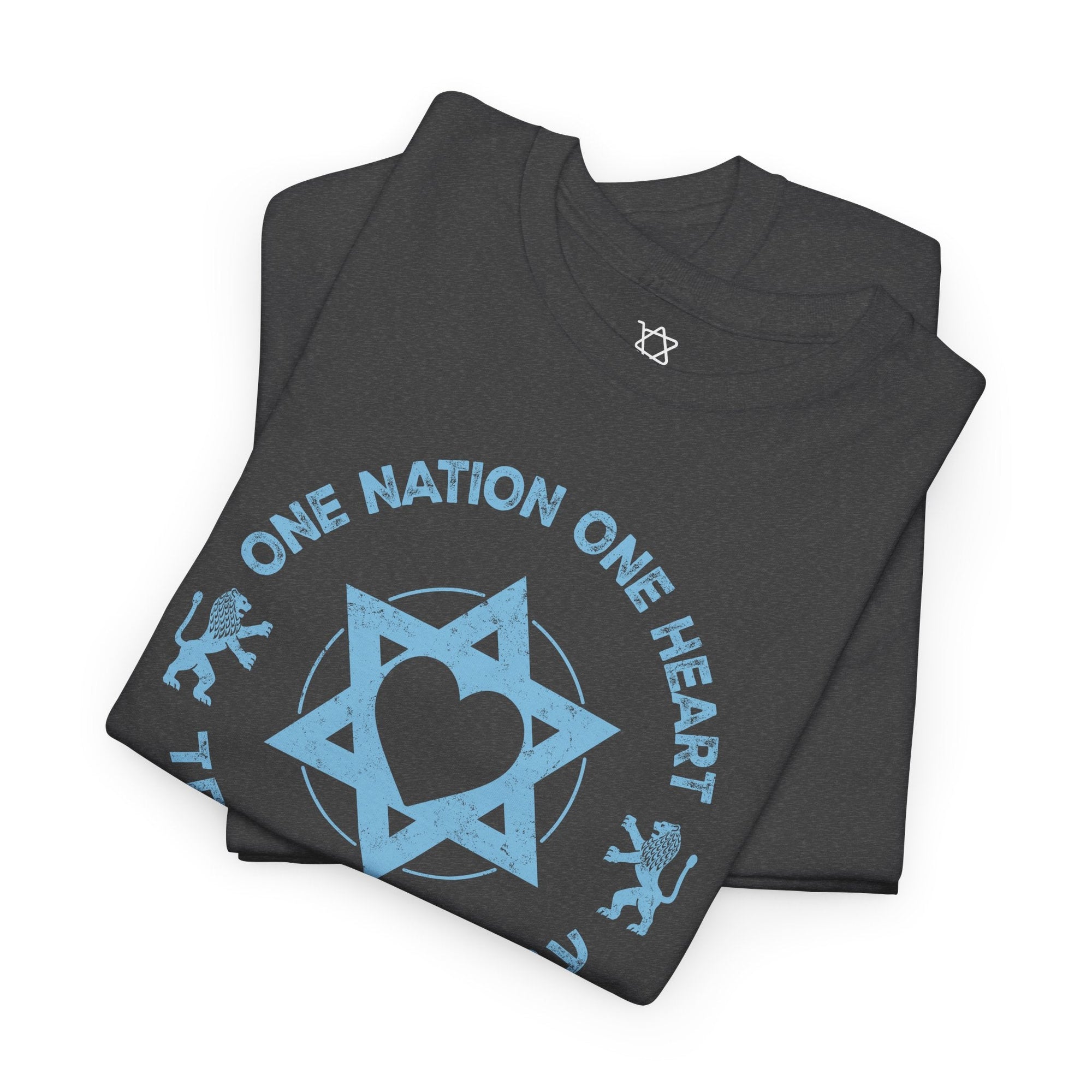 One Nation One Heart T-Shirt - Shop Israel