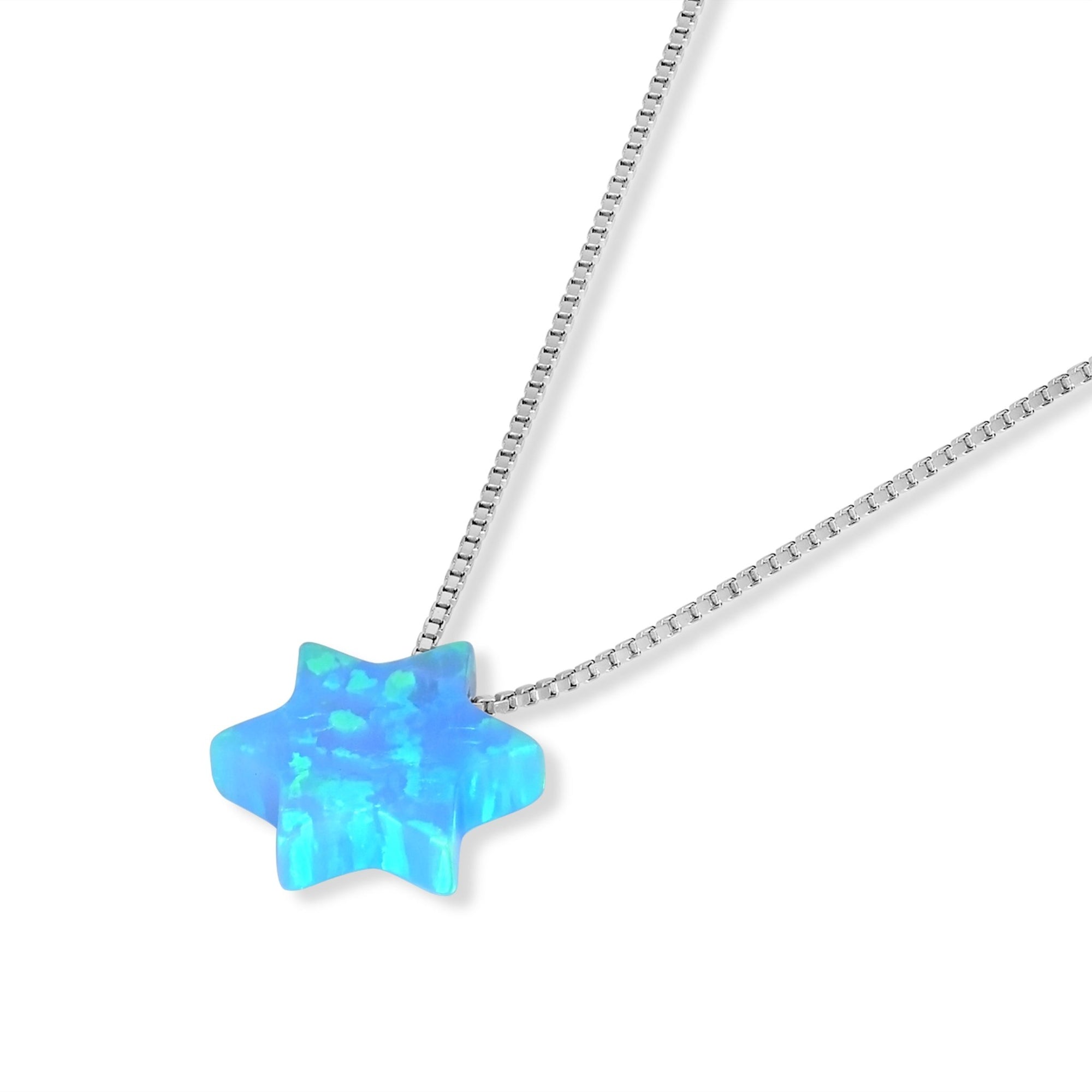 Opal Star of David Necklace - Shop Israel