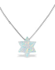 Opal Star of David Necklace - Shop Israel