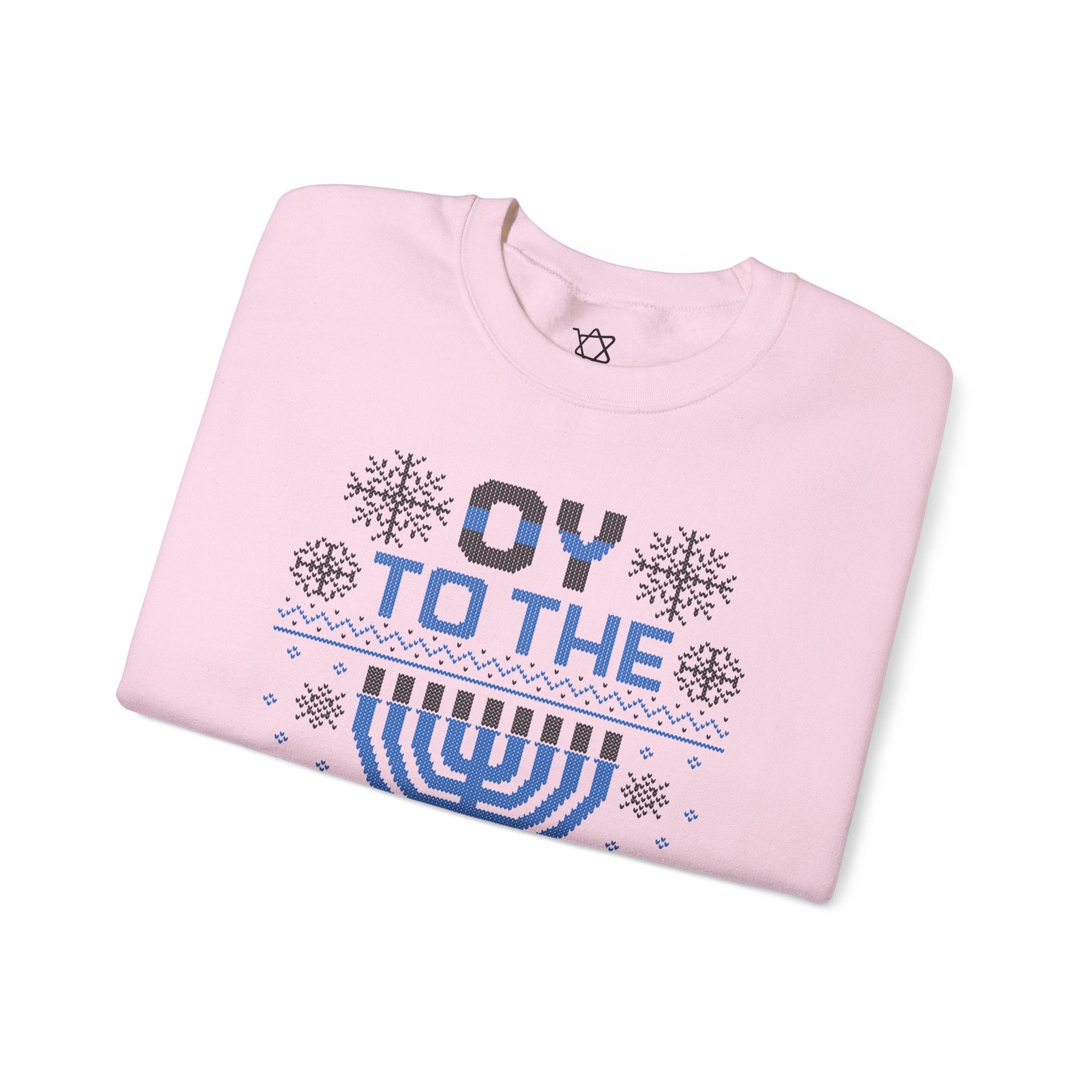 Oy To The World Ugly Hanukkah Sweater - Shop Israel