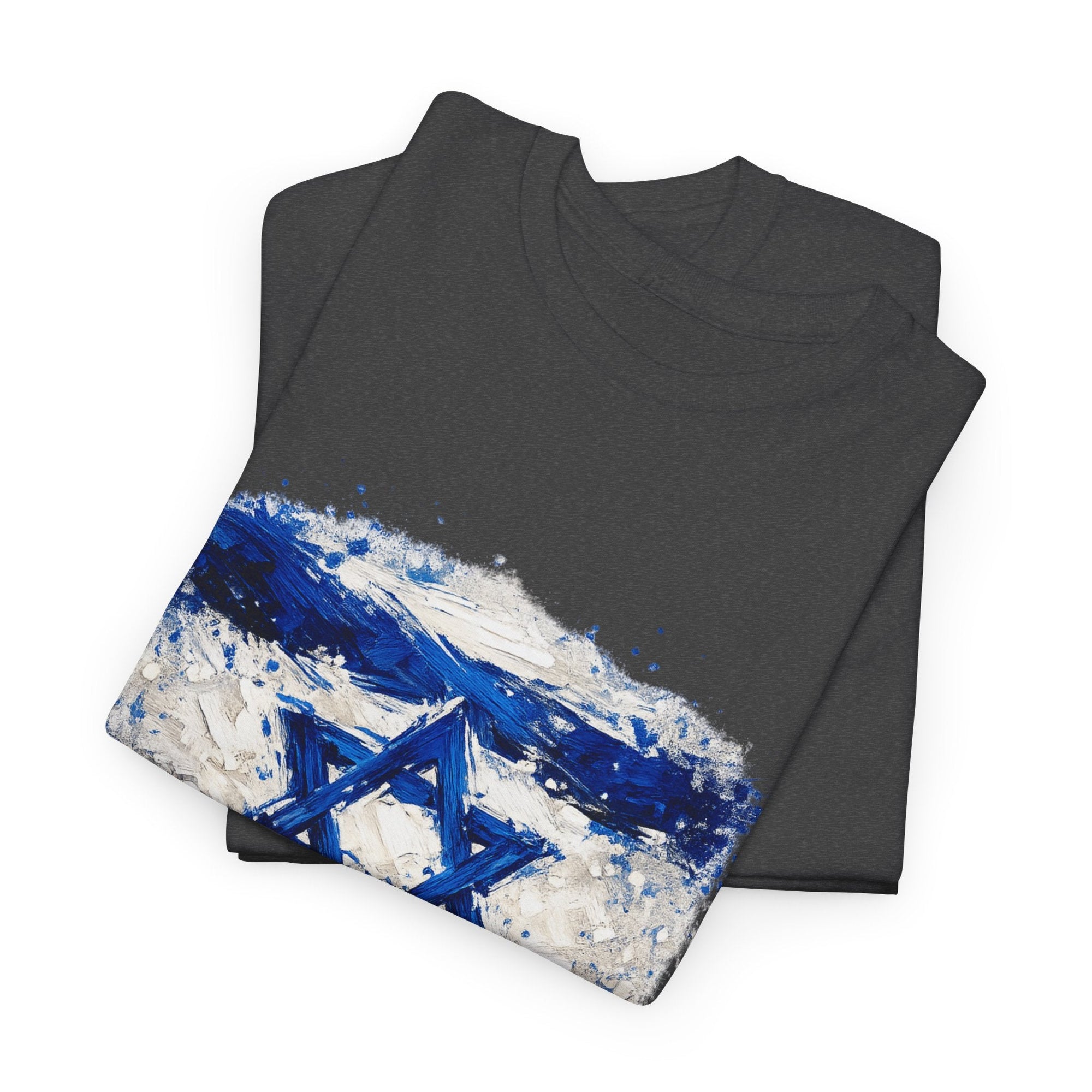 Painted Israeli Flag T-Shirt - Shop Israel