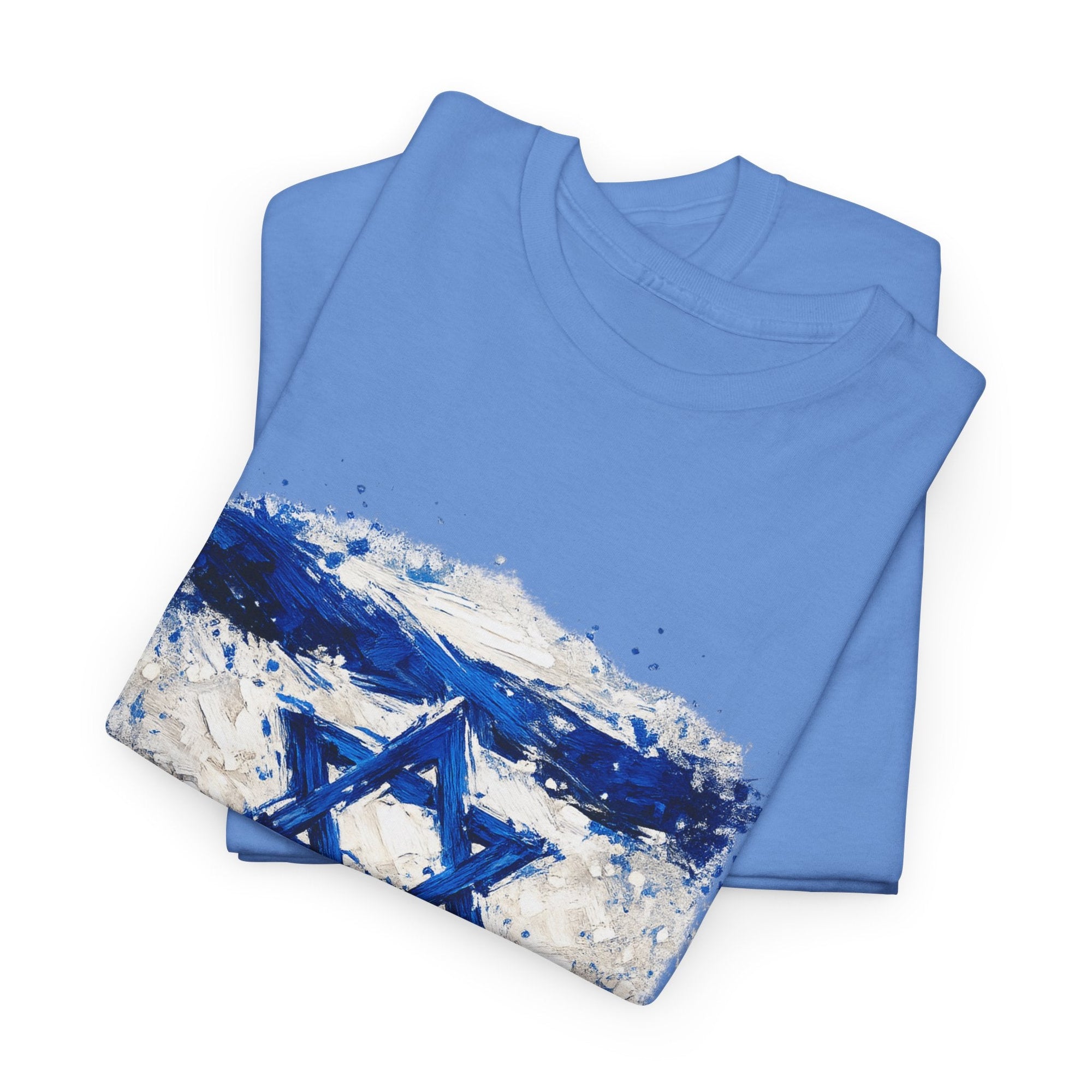 Painted Israeli Flag T-Shirt - Shop Israel