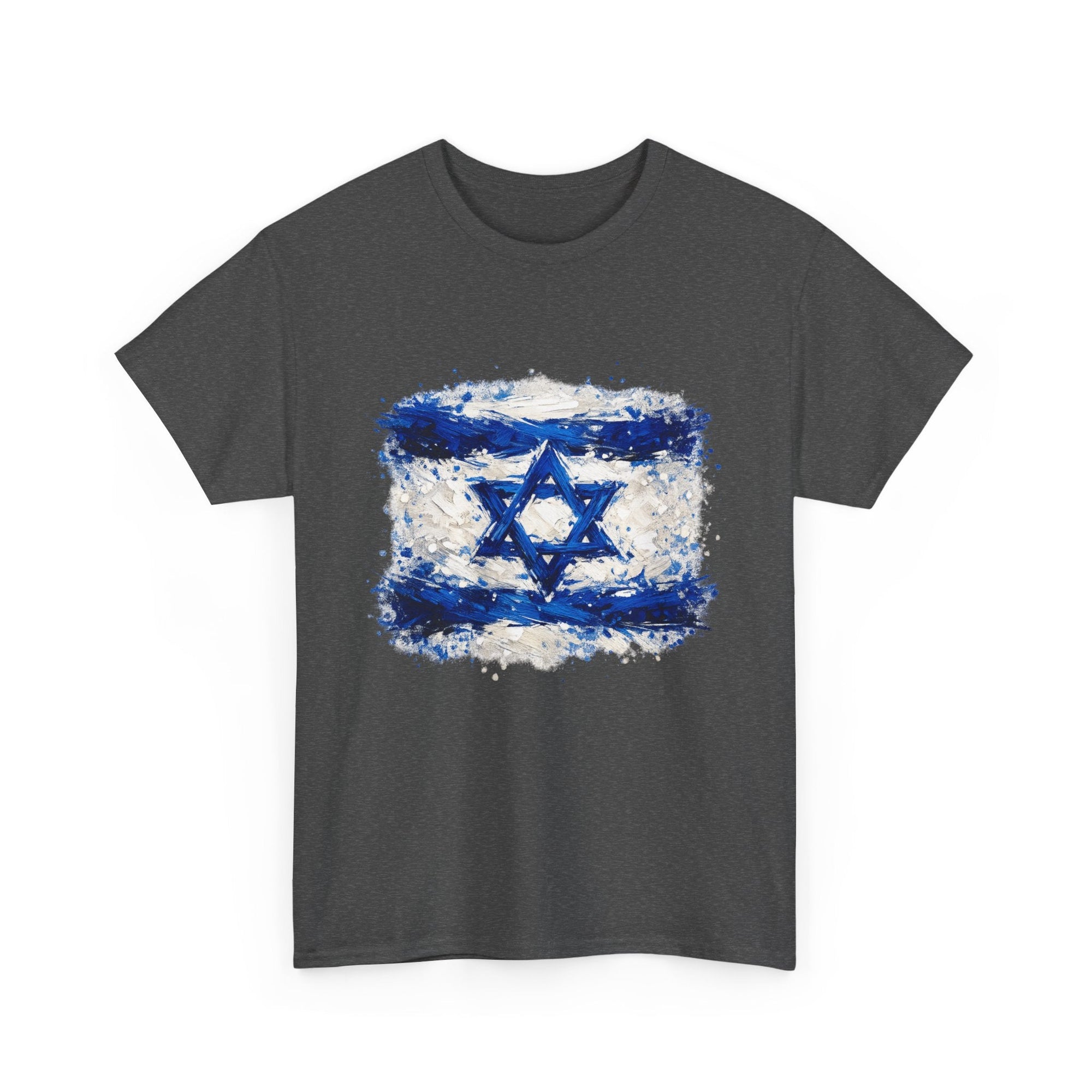 Painted Israeli Flag T-Shirt - Shop Israel