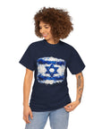 Painted Israeli Flag T-Shirt - Shop Israel