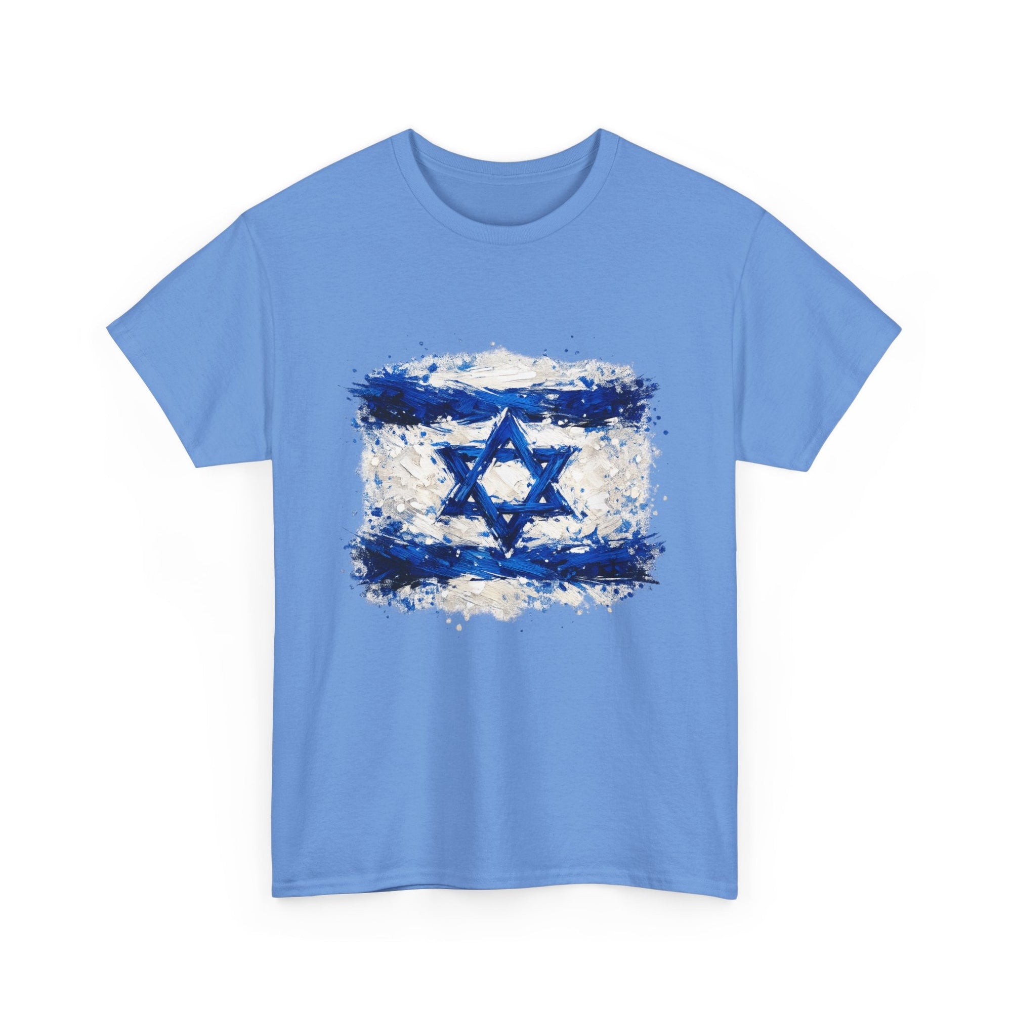 Painted Israeli Flag T-Shirt - Shop Israel