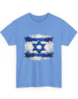 Painted Israeli Flag T-Shirt - Shop Israel