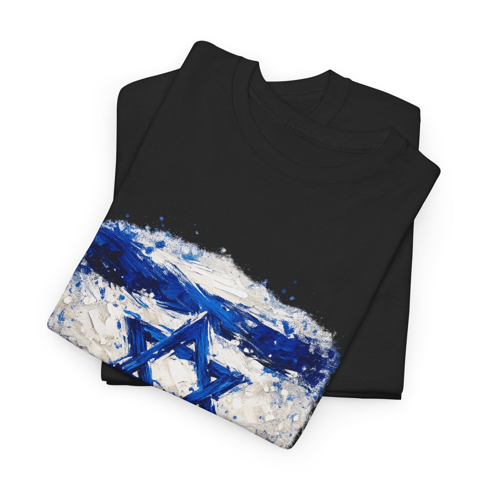 Painted Israeli Flag T-Shirt - Shop Israel