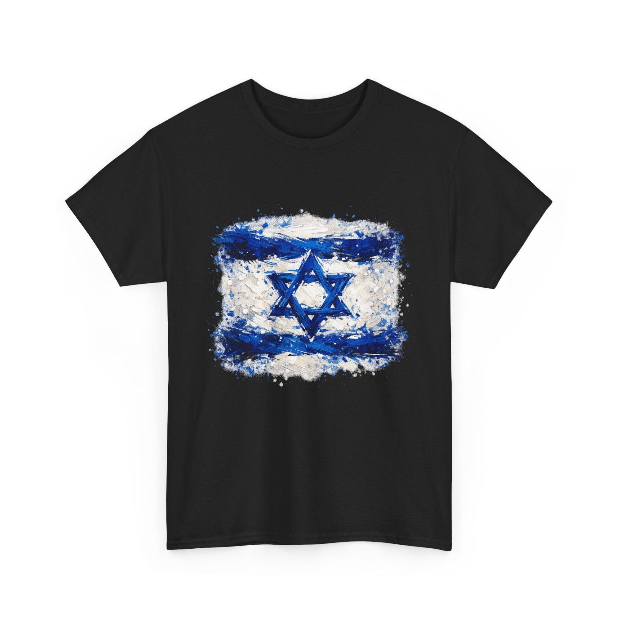 Painted Israeli Flag T-Shirt - Shop Israel