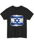 Painted Israeli Flag T-Shirt - Shop Israel