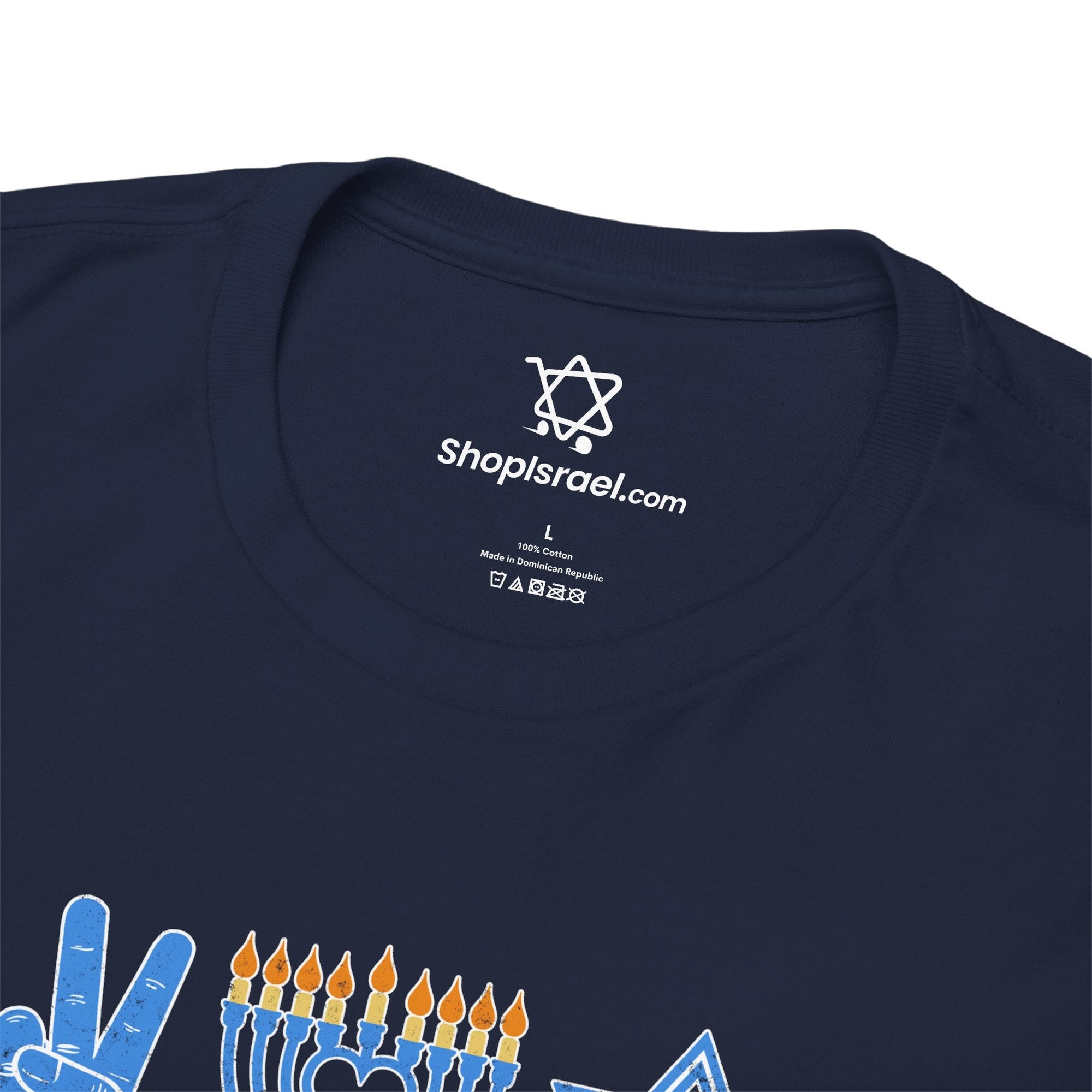 Peace Love Hanukkah T-Shirt - Shop Israel