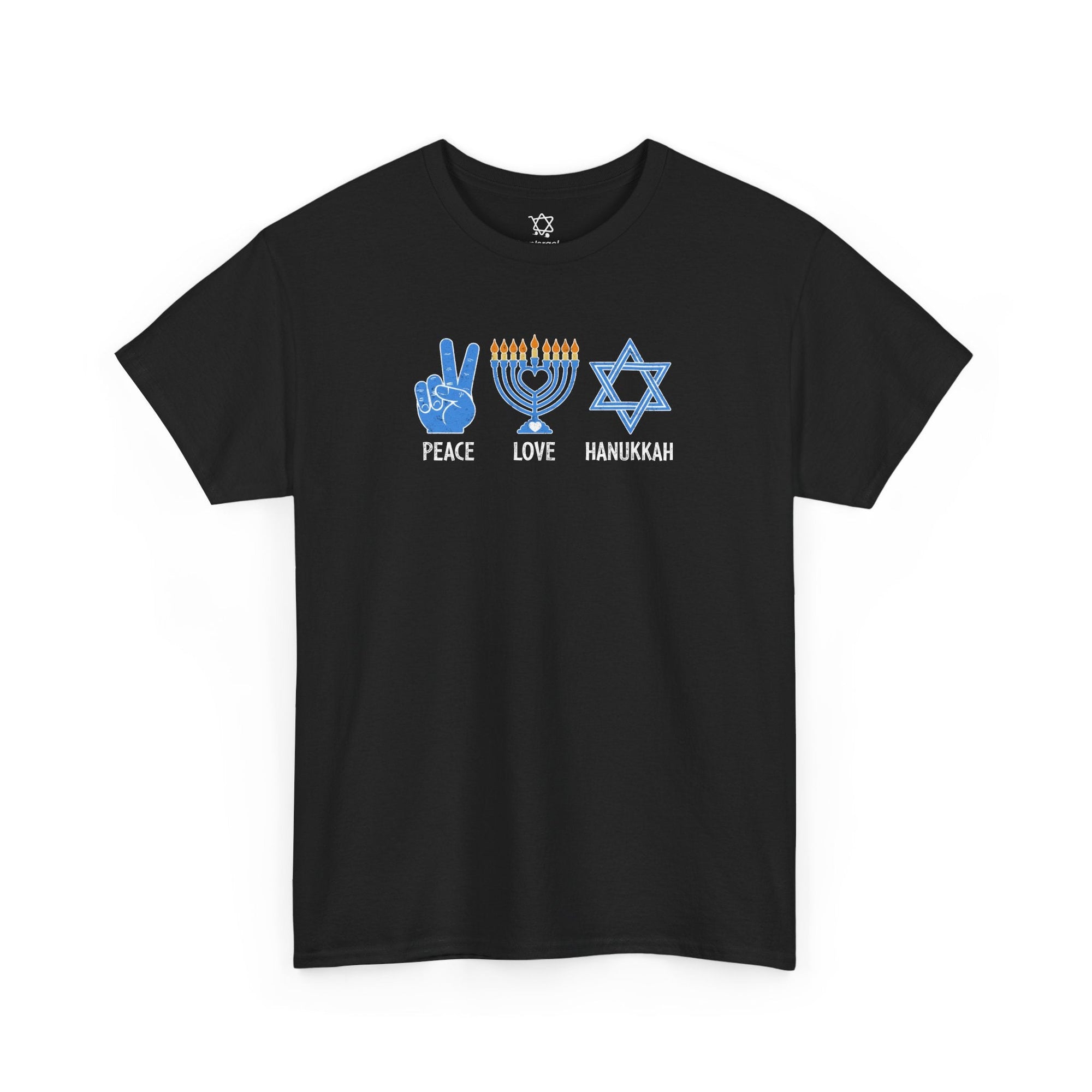 Peace Love Hanukkah T-Shirt - Shop Israel