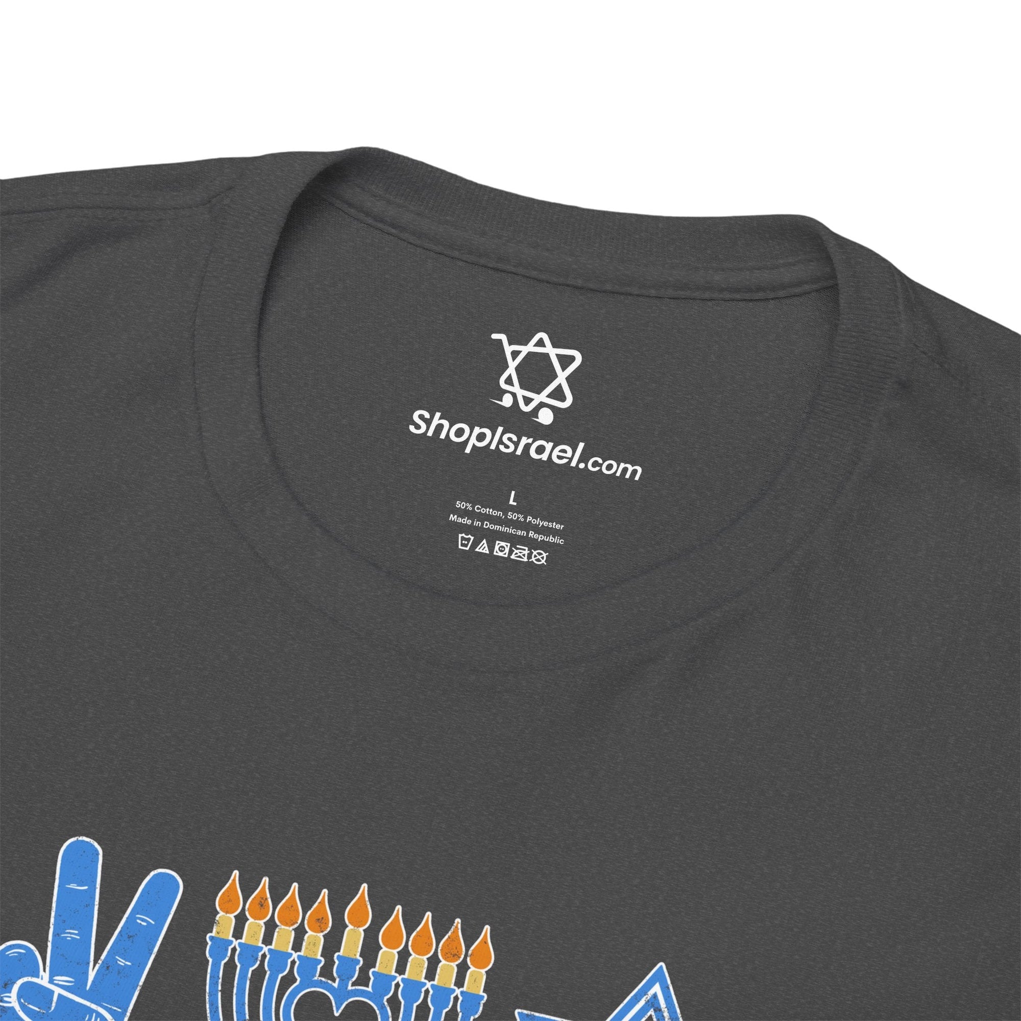 Peace Love Hanukkah T-Shirt - Shop Israel