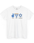 Peace Love Hanukkah T-Shirt - Shop Israel