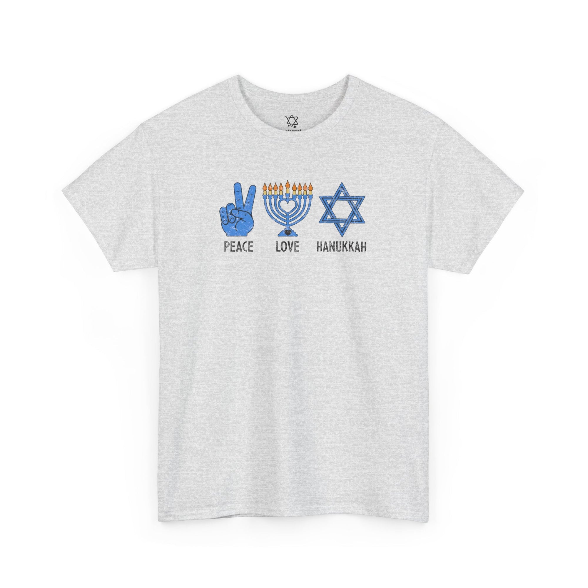 Peace Love Hanukkah T-Shirt - Shop Israel