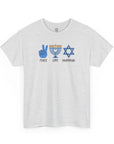 Peace Love Hanukkah T-Shirt - Shop Israel