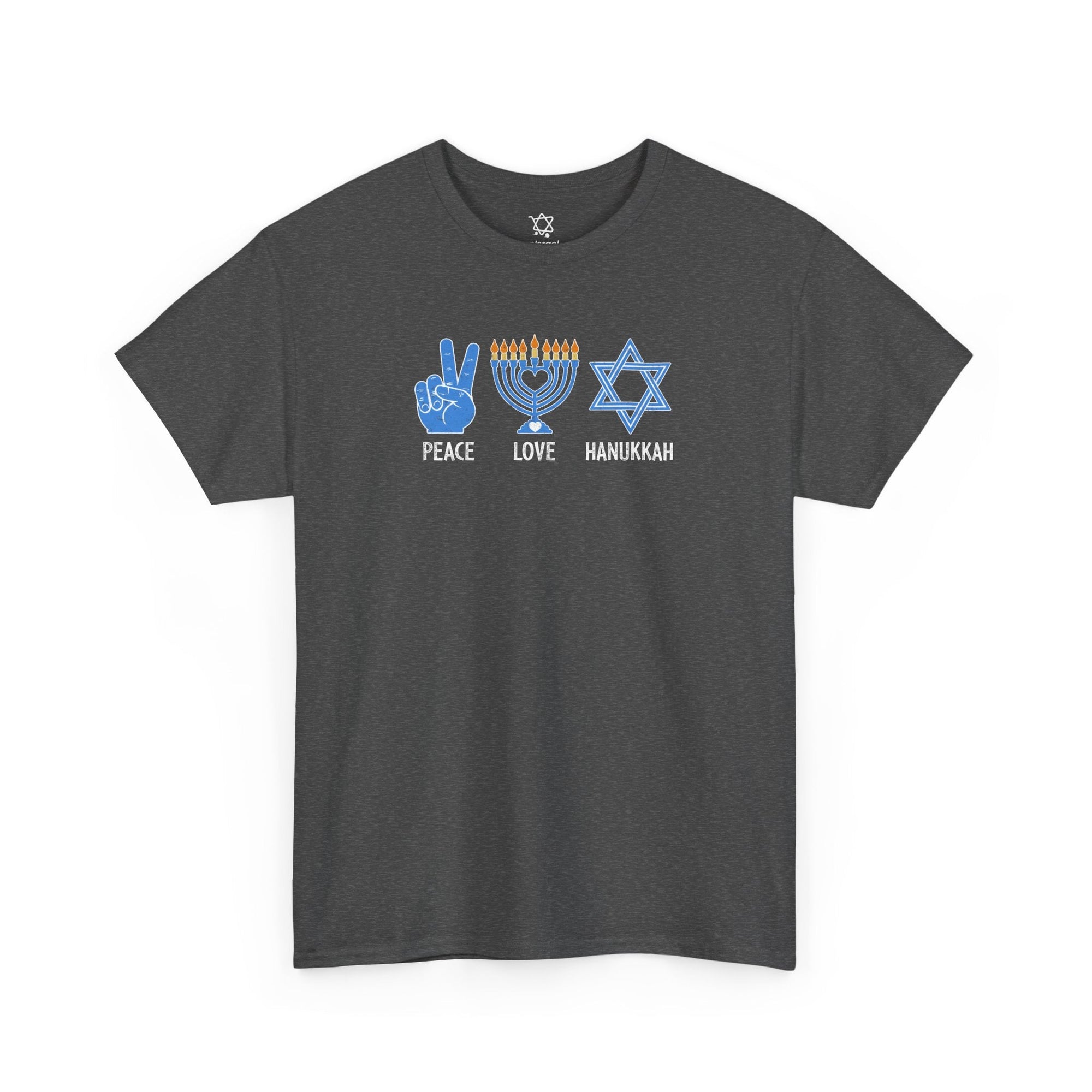 Peace Love Hanukkah T-Shirt - Shop Israel