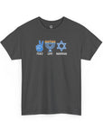 Peace Love Hanukkah T-Shirt - Shop Israel