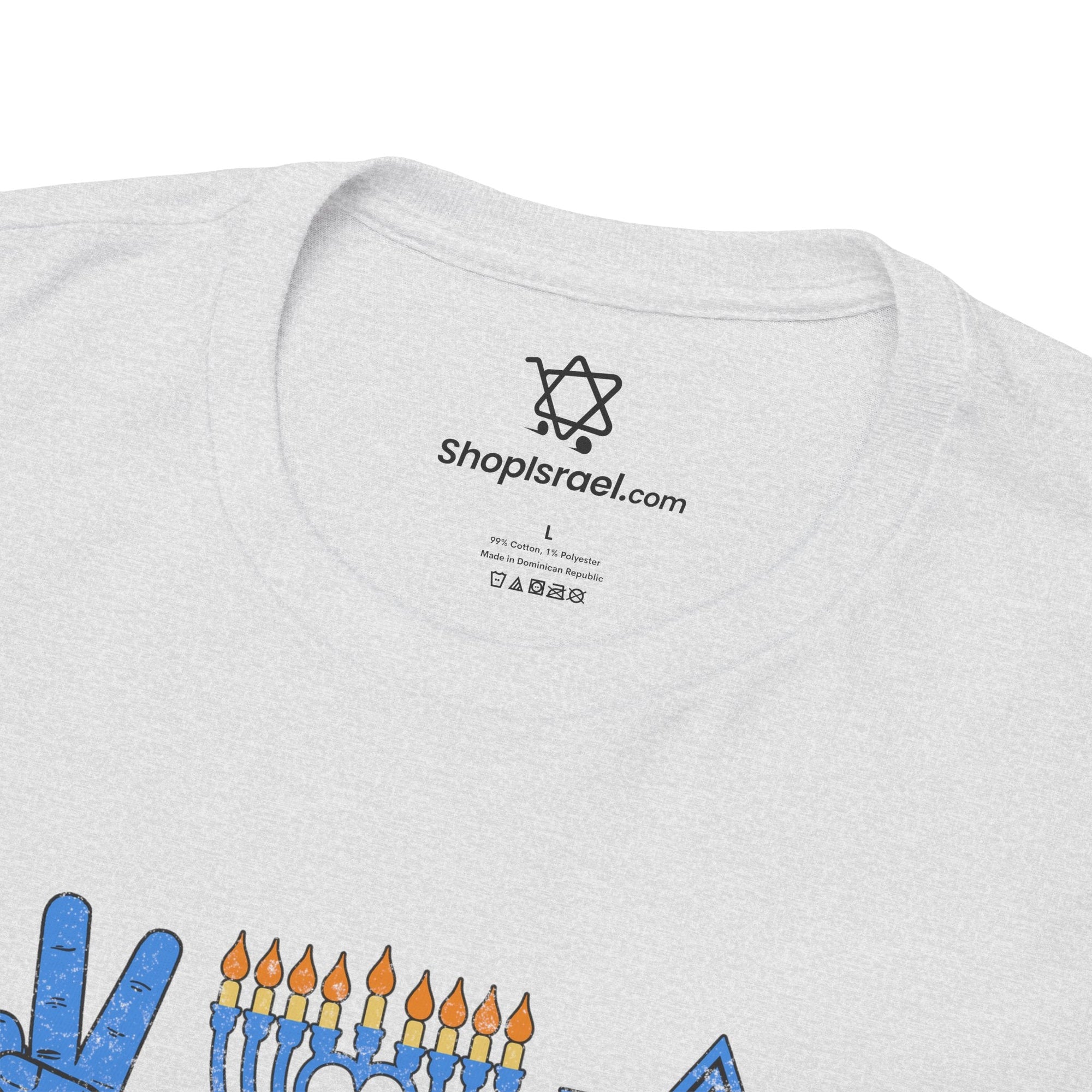 Peace Love Hanukkah T-Shirt - Shop Israel