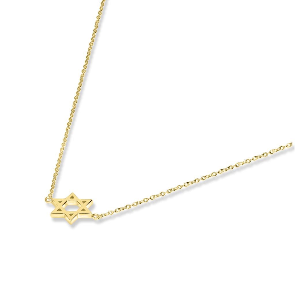 Petite Star of David Necklace - Shop Israel